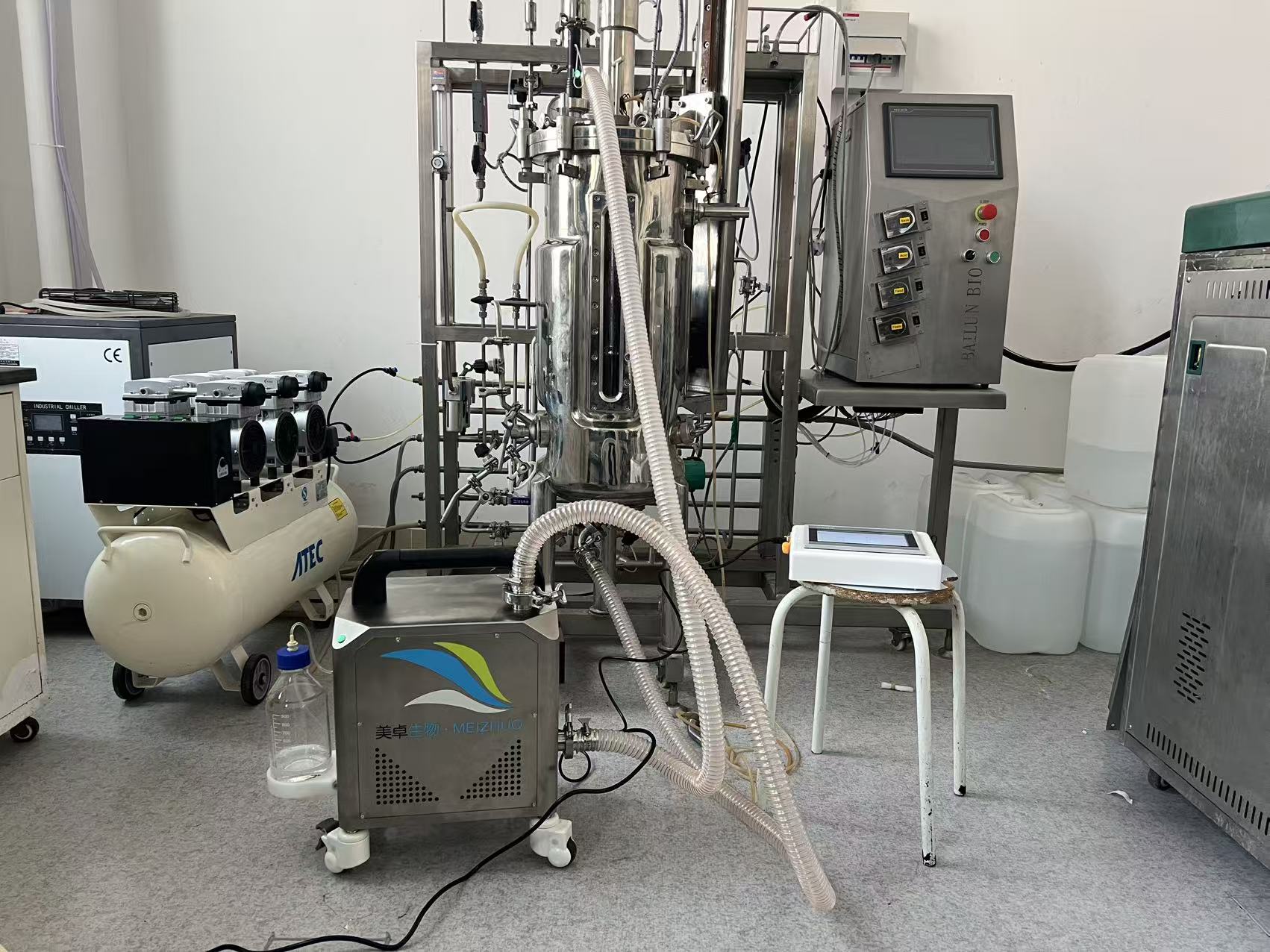 生物發(fā)酵罐過氧化氫滅菌，美卓生物MZ-V10汽化設備輕松處理